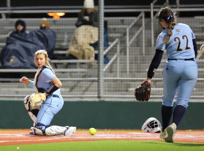 Montgomery Lake Creek Allen Texas softball Allen Tournament 022323 Brian McLean 28